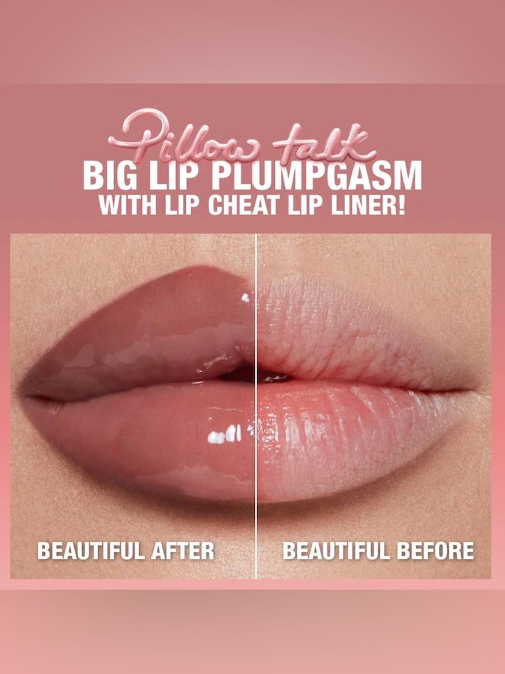 Charlotte Tilbury Pillow Talk Big Lip Plumpgasm Plumping Lip Gloss - Picture 11 of 14